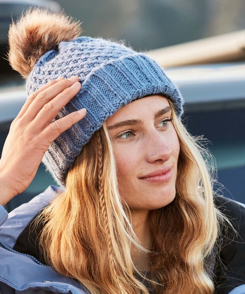 Burton ak オレンジ ビーニー ニット帽