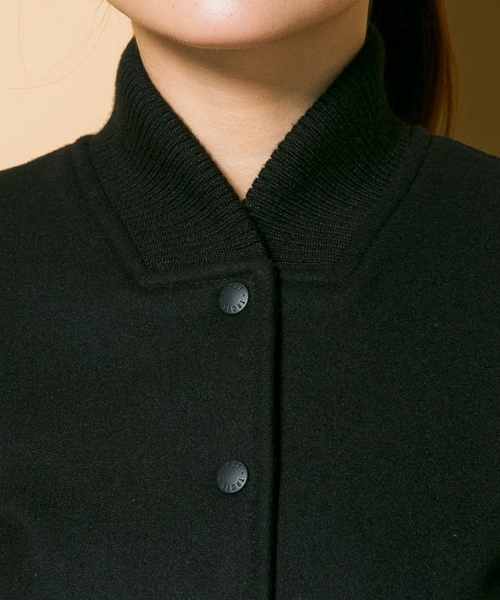 23区 ブルゾン ラムレザー コンビスタジャン レザージャケット L 23区