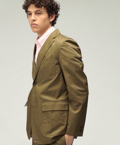 BEAMS PLUS / コットンツイル 3ボタン ジャケット（テーラード
