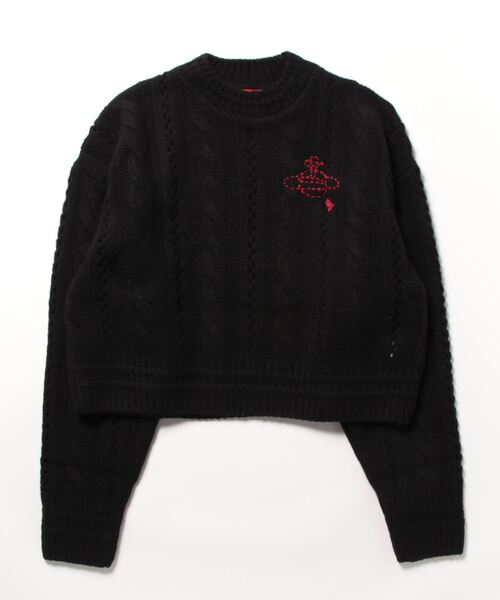 セール】ﾛｰｹﾞｰｼﾞｱｲﾚｯﾄｹｰﾌﾞﾙｸﾛｯﾌﾟﾄﾞﾄｯﾌﾟ（ニット/セーター）｜Vivienne