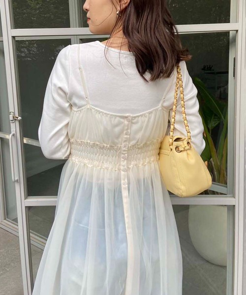 セール】マルチウェイ/ダブルジップニット+ワンピースセット