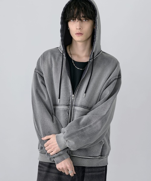 ヴィンテージライクダブルZIPパーカー（パーカー）｜SOCCE（ソーシー