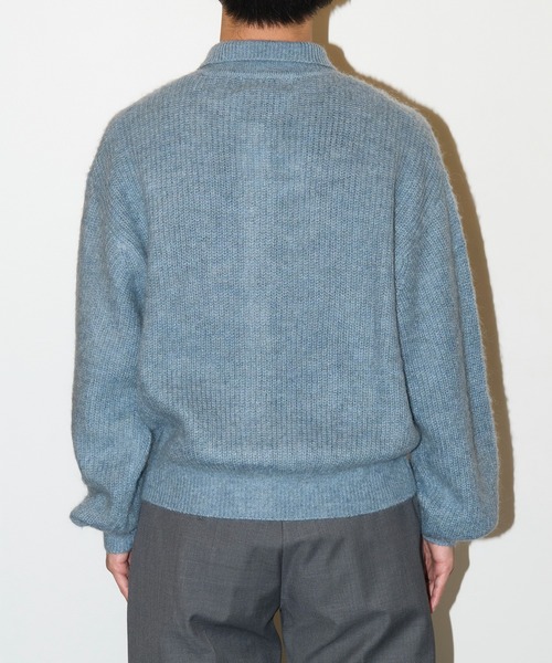 MOHAIR KNIT POLO SHIRT（ニット/セーター）｜GOAT ESSENCE（ゴート