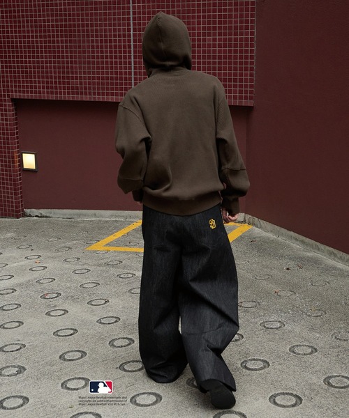 Perushu × MLB コラボリジットデニムパンツ（デニムパンツ）｜Perushu