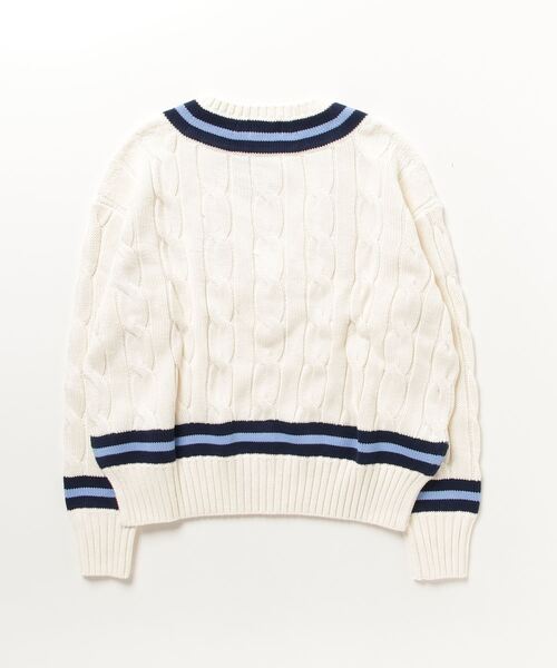 ケーブルニット コットン クリケット セーター（ニット/セーター