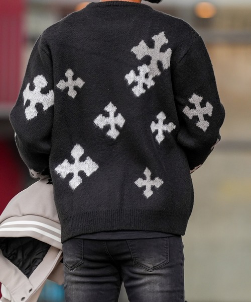 RTEGクロスニット（ニット/セーター）｜adamsJUGGLER（アダムス