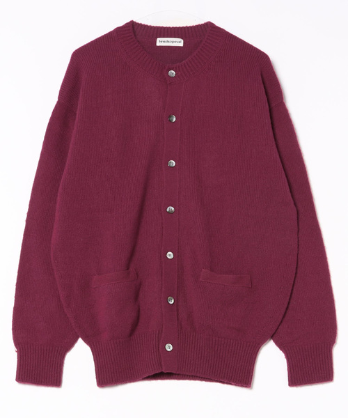 Cabaret Poval/キャバレーポバール/Crewneck Cardigan