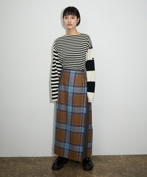 セール】【O'Neil of Dublin for ADAM ET ROPE'】COMBI FASHION MAXI