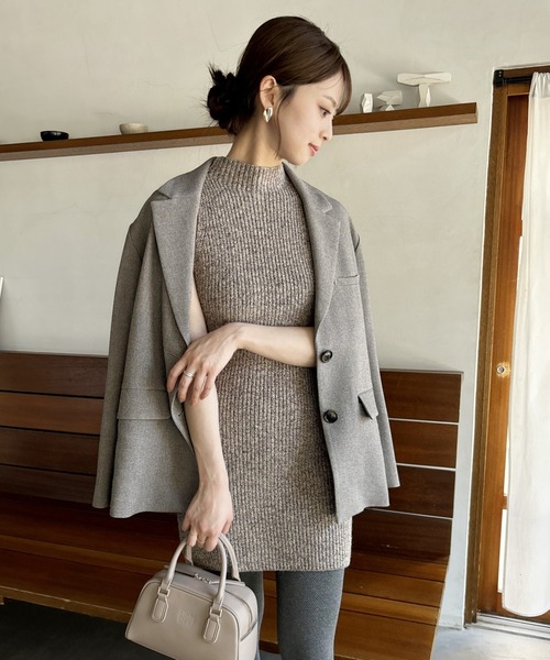 SNIDEL（スナイデル）の「ミニニットワンピース（ワンピース）」 - WEAR