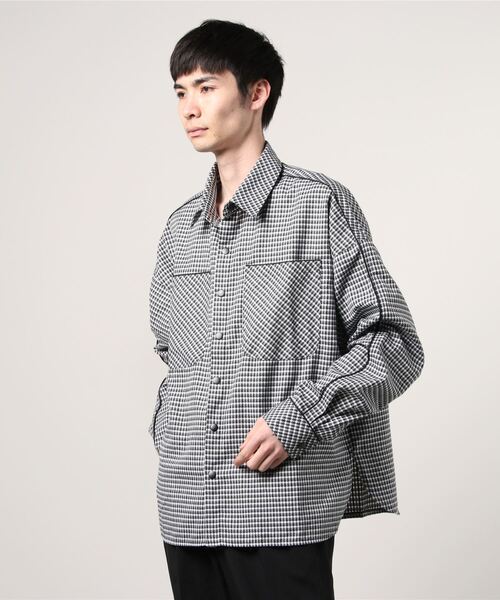LUSOR（ルーソル）の「LUSOR（ルーソル）HOUNDSTOOTH SH / 千鳥格子柄