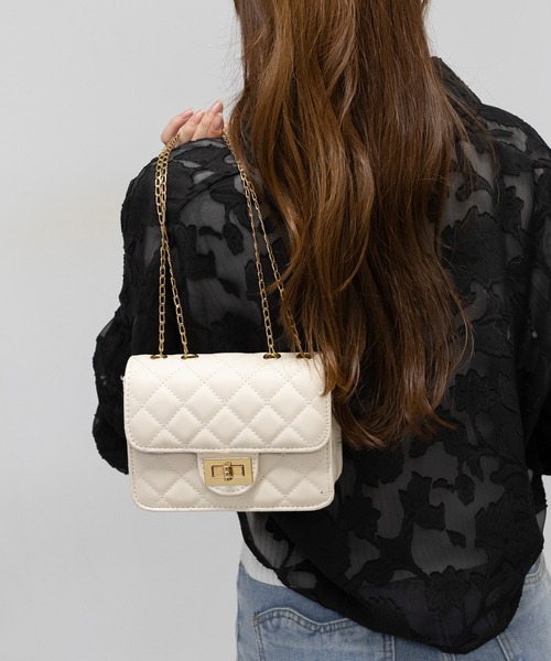 セール】キルティングチェーンショルダーBAG（ショルダーバッグ