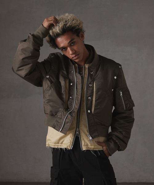 GRANCY（グランシー）の「【GRANCY】Volume LayeredDesign MA-1