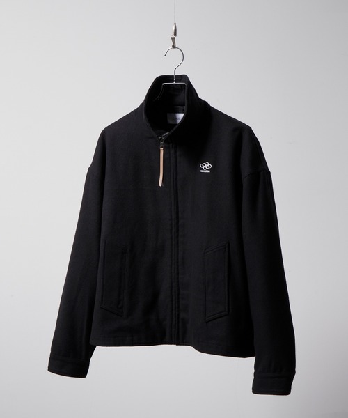 セール】High neck zip-up short blouson/ハイネックジップアップ
