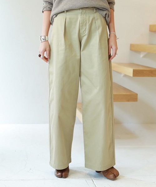 TODAYFUL（トゥデイフル）の「スーパーワイドチノパンツ（その他パンツ