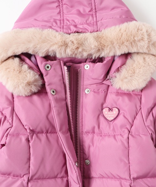 KP（ケーピー）の「リボンフリルダウンコート(110～130cm)（ダウン