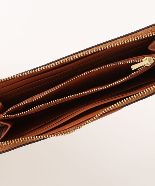 エッセンシャル スリム アコーディオン ジップ ウォレット・ホース