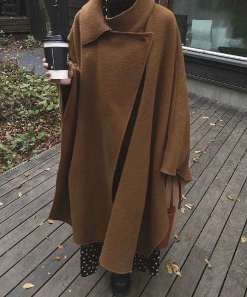 Ameri（アメリ）の「UNDRESSED HANDY OVER PONCHO（ポンチョ）」 - WEAR