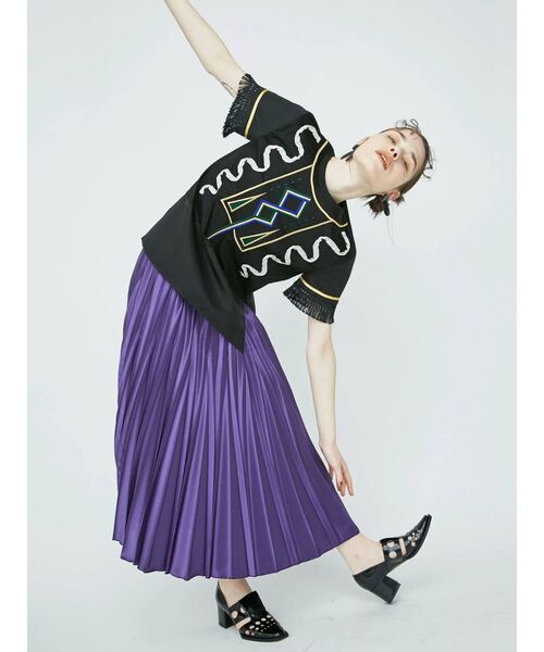 UN3D.（アンスリード）の「ORIGAMI PLEATS SK GS / オリガミプリーツ