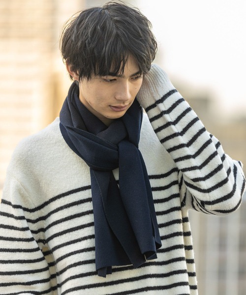 GLOBAL WORK（グローバルワーク）の「ヤミツキニットマフラー/229681