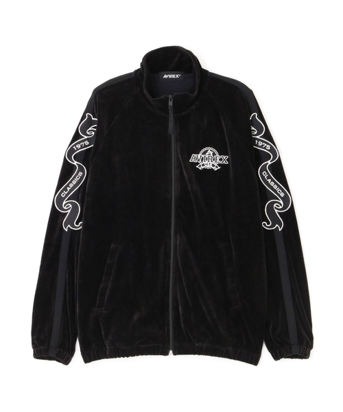 AVIREX（アヴィレックス）の「《WEB&DEPOT限定》VELOUR TRACK JACKET