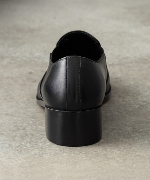 PADRONE パドローネ / BL SIDE GORE SHOES / サイドゴアスリッポン