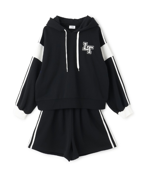 セール】【LTXC】長袖ラインパーカSETUP（ワンピース）｜LOVETOXIC