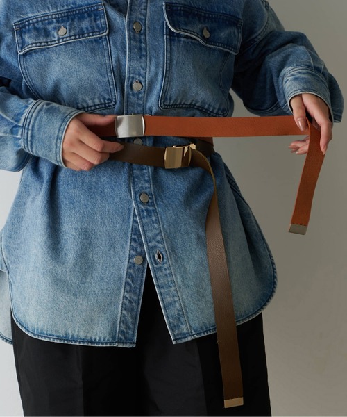 Hoaw.】レザーガチャベルト（ベルト）｜Whim Gazette（ウィムガゼット