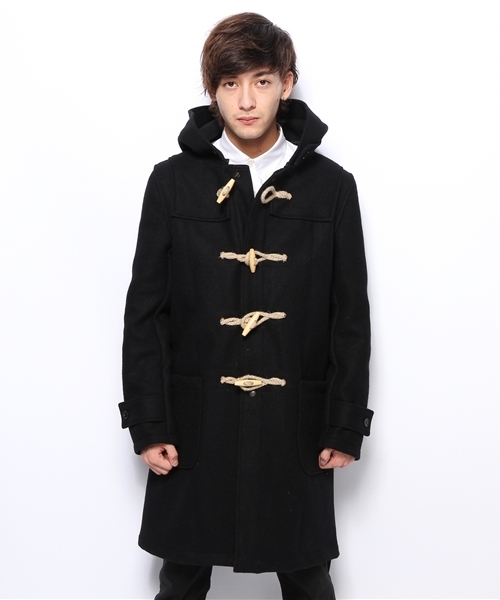 schott（ショット）の「Schott/ショット/LONG DUFFLE COAT/ ロング