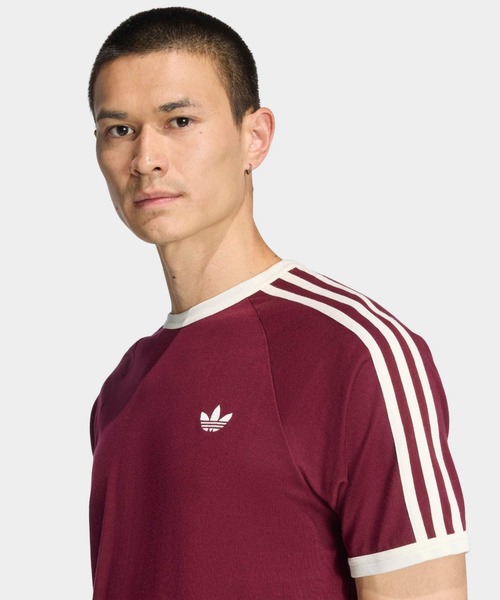 adidas/アディダス 3-STRIPS TEE ラグランスリーブ スリーストライプス