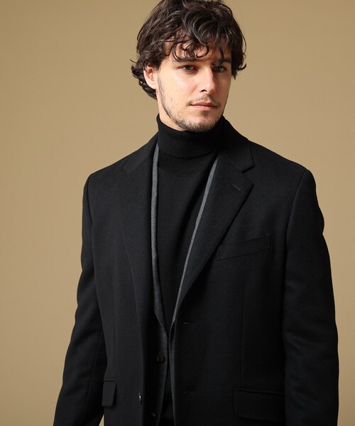 TAKEO KIKUCHI（タケオキクチ）の「◇ウールカシミヤ チェスター