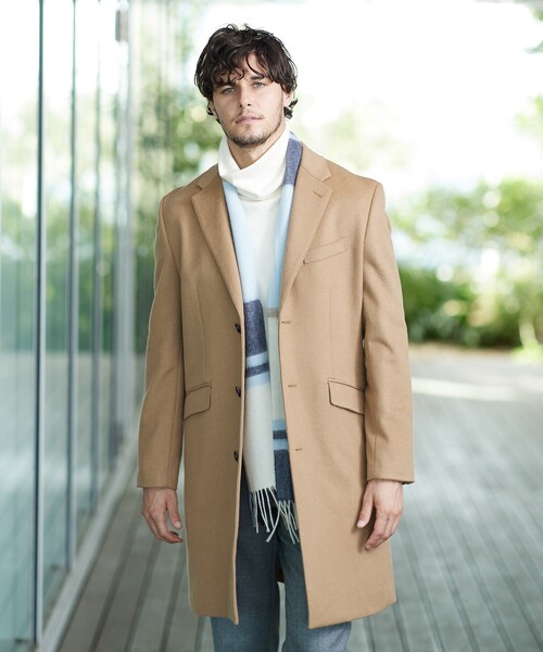 TAKEO KIKUCHI（タケオキクチ）の「◇ウールカシミヤ チェスター