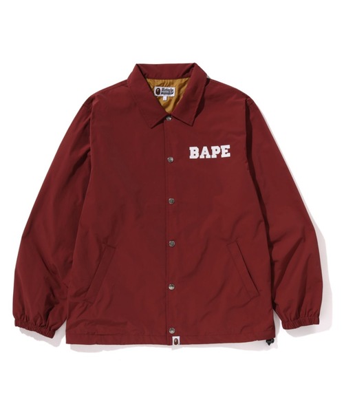 COLLEGE COACH JACKET（ミリタリージャケット）｜A BATHING APE（ア