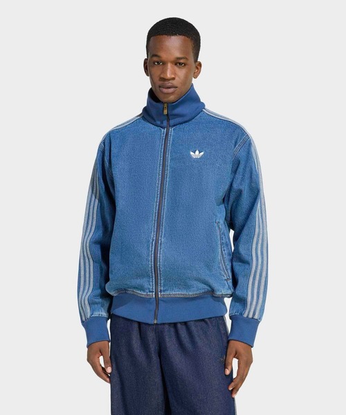 80sアディダスadidasトラックジャケットファイヤーバードネイビーDB514