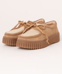 Clarks｜クラークスのモカシン/デッキシューズ（ベージュ系）通販
