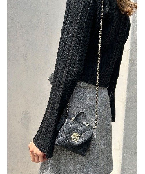 SNIDEL（スナイデル）の「ソフトキルティングミニショルダー