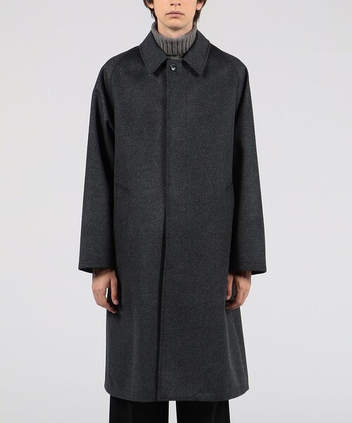 セール】ウールカシミヤ ステンカラーコート（ステンカラーコート