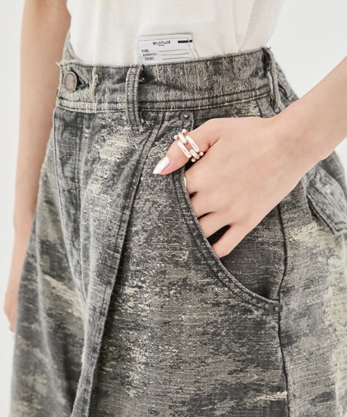 TAAKK/ターク】DESIGN TROUSERS/デザイントラウザー/デニムパンツ