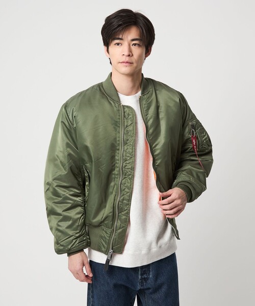 セール】＜ALPHA INDUSTRIES＞MA-1 CORE ジャケット ブルゾン（その他
