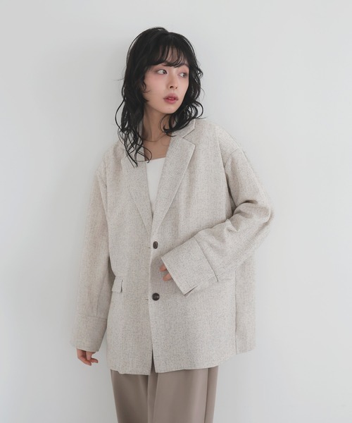 サマーツイードテーラードジャケット（テーラードジャケット）｜LIAN
