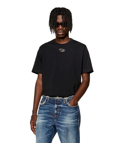 DIESEL（ディーゼル）の「メンズ Tシャツ ロゴ オーバルD（Tシャツ