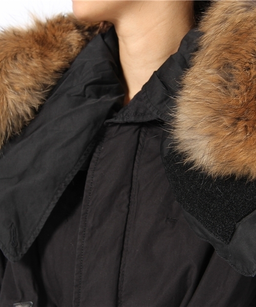 goa（ゴア）の「ラクーンファー付ショートモッズコート（モッズコート