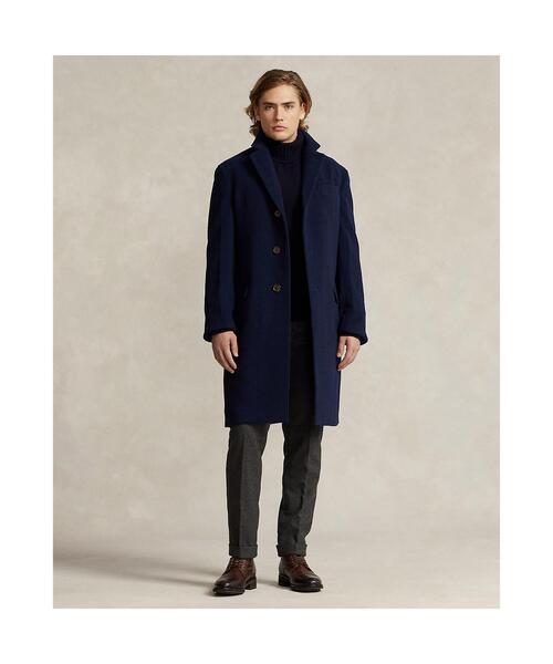 ブラッシュド ツイル トップコート（ピーコート）｜POLO RALPH LAUREN