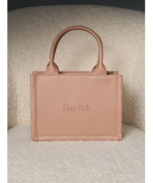 Darich（ダーリッチ）の「ロゴショルダーレザーミニトートバッグ