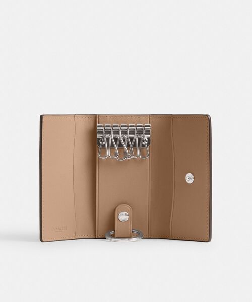COACH（コーチ）の「エッセンシャル 6 リング キー ケース（キーケース