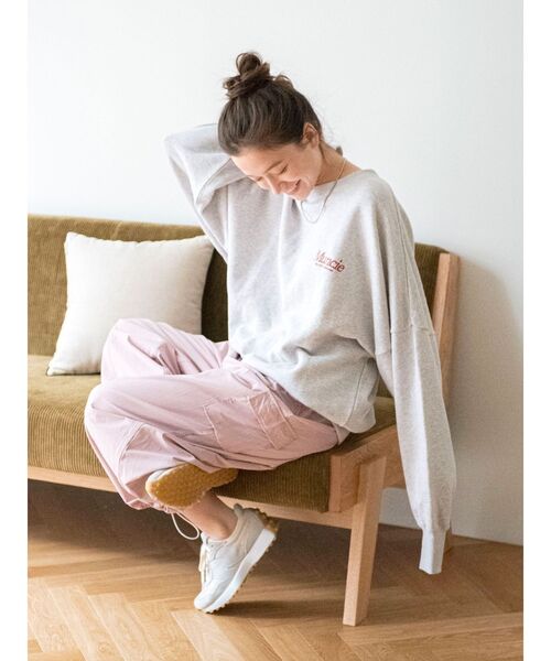 Ungrid（アングリッド）の「ナイロン混ミリタリールーズパンツ（カーゴ