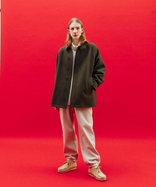 CITEN（シテン）の「＜CITEN＞ウール ハーフコート オリーブ（その他