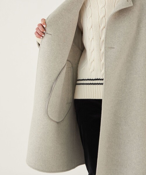 GALERIE VIE（ギャルリー ヴィー）の「ウールカシミヤダブルフェイス