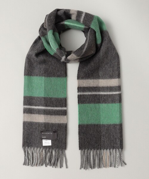 Begg & Co（ベグアンドコー）の「BEGG: ウール/アンゴラ チェック