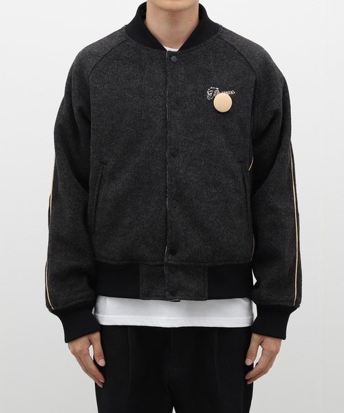 FAF (FAKE AS FLOWERS) / フェイク アス フラワーズ】STADIUM JACKET