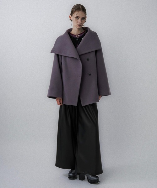 セール】ウーリーテック2WAYミドルコート(HARE)（チェスターコート